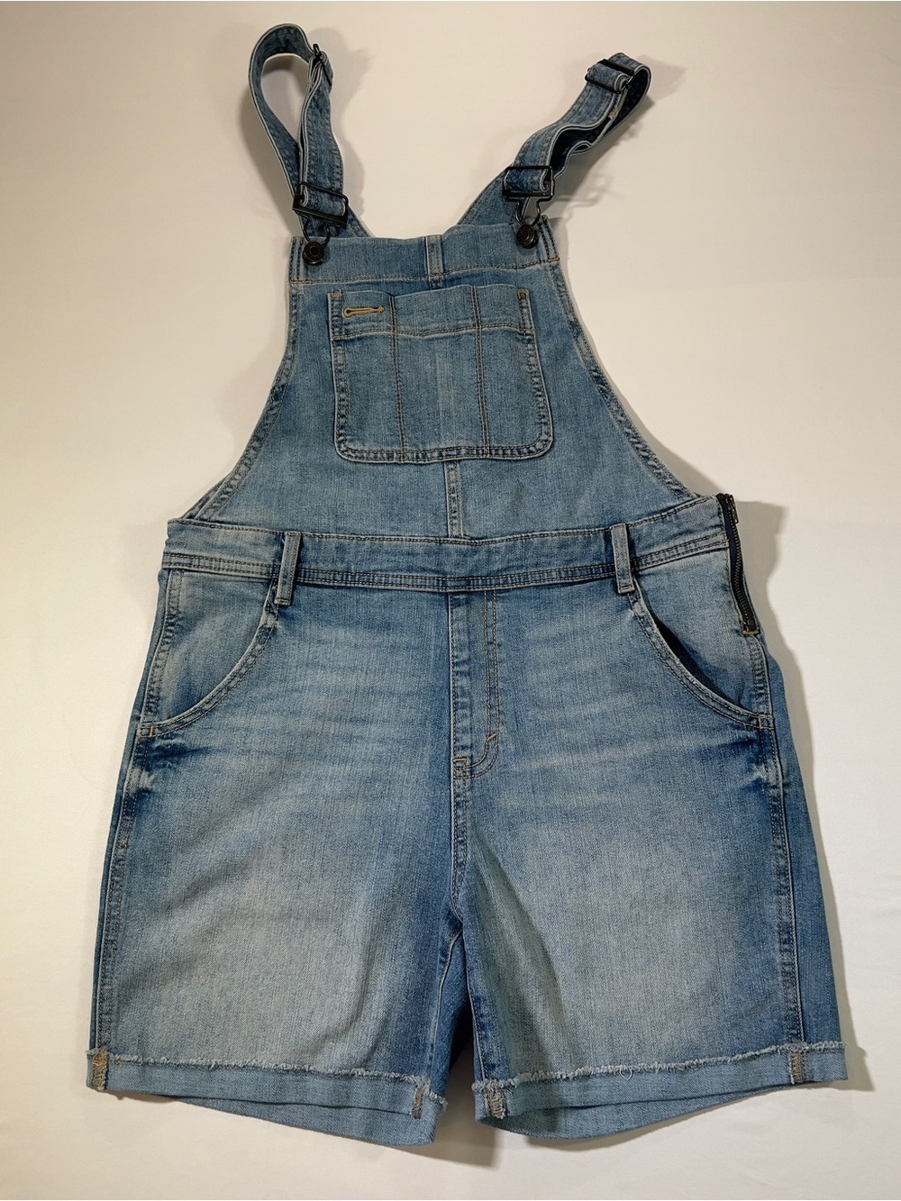 GAP Light Blue Denim Short Overalls